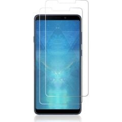 Case 4U Galaxy A9 2018 Cam Ekran Koruyucu 9H Sert Temperli Şeffaf
