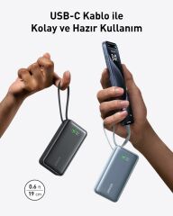 Anker 545 Nano Powerbank 10k 30W Yeşil - A1259