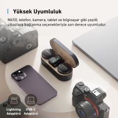 Anker Ankerwork M650 Yaka Mikrofonu-Siyah-A3320