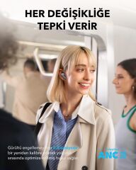 Anker Soundcore Liberty 4 Pro Gürültü Engelleyici Bluetooth Kulaklık - Mat Beyaz - A3954