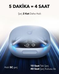 Anker Soundcore Liberty 4 Pro Mavi - A3954