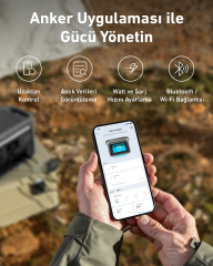 Anker SOLIX C800X 768Wh I 1200W I 1600W Surgepad Taşınabilir Güç Kaynağı - A1755