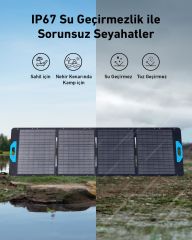 Anker SOLIX PS200 Taşınabilir Güneş Paneli (200W) - A2436