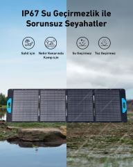 Anker SOLIX PS200 Taşınabilir Güneş Jeneratörü (200W) - A2436