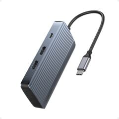 Anker USB-C Hub (7-in-1, Dual Display) Gri - A8374
