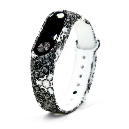 Xiaomi Mi Band 2 Akıllı Bileklik Kordonu Siyah Ejderha