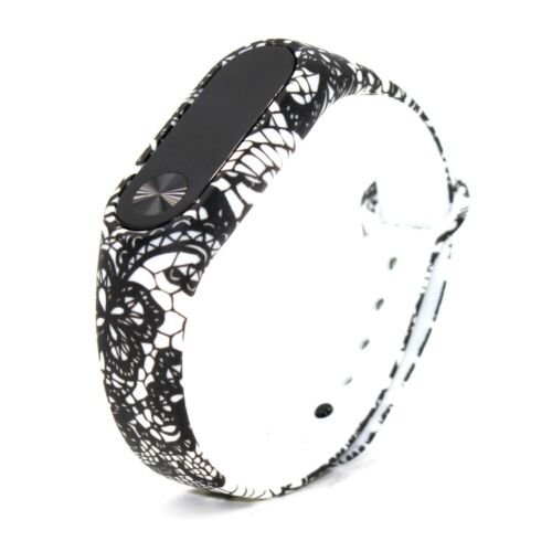 Xiaomi Mi Band 2 Akıllı Bileklik Kordonu Siyah Karmaşa