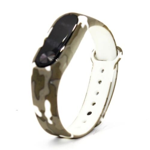 Xiaomi Mi Band 2 Akıllı Bileklik Kordonu Kahverengi Kamuflaj