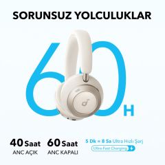 Anker Soundcore Space One Pro Beyaz - A3062