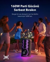 Anker Soundcore Rave 3 AI Karaoke Bluetooth Hoparlör - A31A3