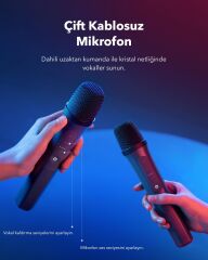 Anker Soundcore Rave 3 AI Karaoke Bluetooth Hoparlör - A31A3