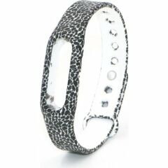 Xiaomi Mi Band/1S Kordon Siyah Leopar