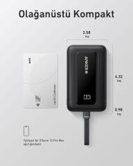 Anker Powerbank 10K 30W USB-C Siyah - A1688