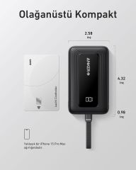Anker Powerbank 10K 30W USB-C Siyah - A1688