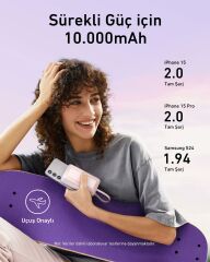 Anker Powerbank 10K 30W USB-C Siyah - A1688