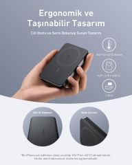 Anker MagGo Powerbank 10K 15W-30W Siyah A1664