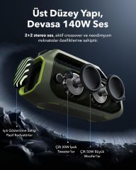 Anker Soundcore Boom 2+ Hoparlör Yeşil - A3134