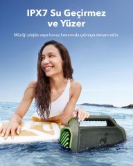 Anker Soundcore Boom 2+ Hoparlör Yeşil - A3134