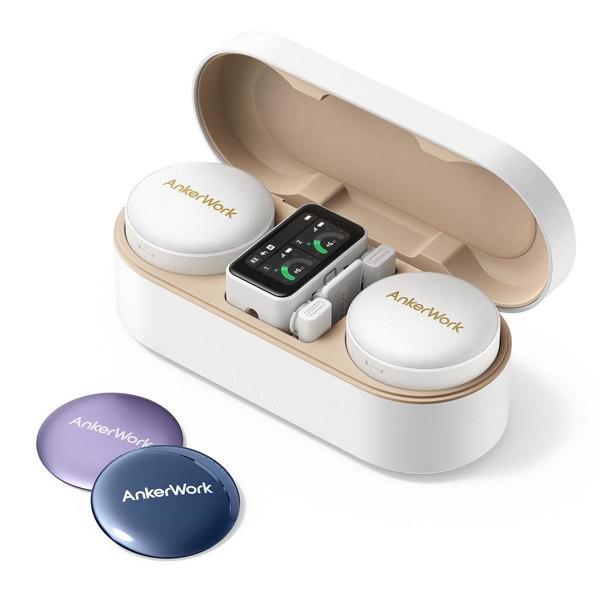 Anker Ankerwork M650 Yaka Mikrofonu-Beyaz-A3320