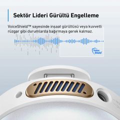 Anker Ankerwork M650 Yaka Mikrofonu-Beyaz-A3320