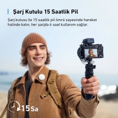 Anker Ankerwork M650 Yaka Mikrofonu-Beyaz-A3320