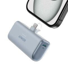 Anker Nano Powerbank 5000 mh 22.5W USB-C- Mavi -A1653