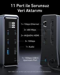Anker Prime Charging Dock 14-in-1 160W Gri-A83B6