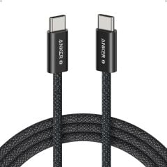 Anker Zolo USB C to C 240W 1m Kablo Siyah-A8060