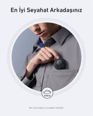 Anker MagGo 3in1 Kablosuz Katlanır Şarj -Siyah - B25M8