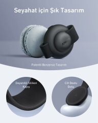 Anker MagGo 3in1 Kablosuz Katlanır Şarj -Siyah - B25M8