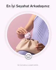 Anker UFO MagGo Kablosuz Şarj Cihazı (3'ü 1 Arada, Katlanabilir Ped) - Pembe - B25M8