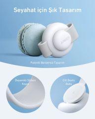 Anker MagGo 3in1 Kablosuz Katlanır Şarj - Beyaz - B25M8