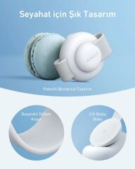 Anker MagGo 3in1 Kablosuz Katlanır Şarj - Beyaz - B25M8
