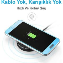 ANKER PowerPort Qi 2.jenerasyon Kablosuz Şarj Cihazı