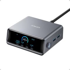 Anker Prime 250W GaN Desktop Şarj Silver-A2345