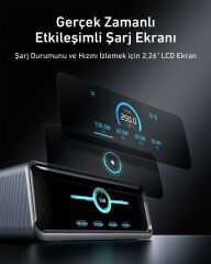 Anker Prime 250W GaN Desktop Şarj Silver-A2345
