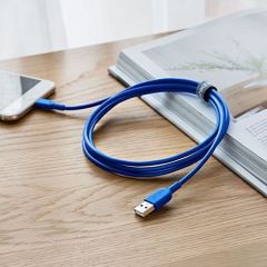 ANKER Powerline II Lightning 0.9 Metre MFI Lisanslı - Mavi