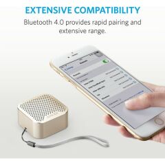 Anker SoundCore Nano Bluetooth Hoparlör Altın - A3104HB3