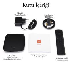 Xiaomi Mi Box 4K Ultra HD Android Tv (Global Versiyon)