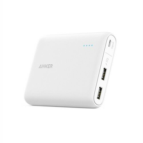 Anker PowerCore 10000 IQ Taşınabilir Şarj Cihazı Beyaz