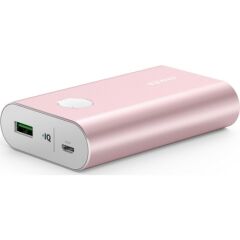 Anker PowerCore+ 10050 mAh QC 3.0 Hızlı Şarj Cihazı - Pembe
