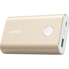 Anker PowerCore+ 10050 mAh QC 3.0 Hızlı Şarj Cihazı - Altın