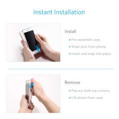 ANKER Ice-Case Lite Apple iPhone 7 / 8  Silikon Kılıf Rose Gold