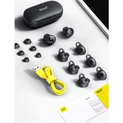 Anker Zolo Liberty+ Stereo ANC Bluetooth Kulaklık Graphene Sürücü 48 Saat'e Varan Kullanım - Siyah - Z2010O11 OFP