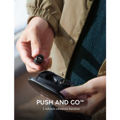 Anker Zolo Liberty Stereo ANC Bluetooth Kulaklık Graphene Sürücü 24 Saat'e Varan Kullanım - Beyaz - Z2000021 OFP