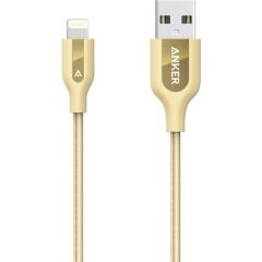 Anker PowerLine+ Lightning 0.9 Metre Örgülü MF Lisanslı - Altın