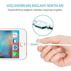 Anker PowerLine+ Lightning 0.9 Metre Örgülü MF Lisanslı - Altın