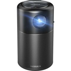 Anker Nebula Capsule Android  TV Box  Akıllı Taşınabilir WiFi Kablosuz Pico Projeksiyon Cihazı ve Hoparlör