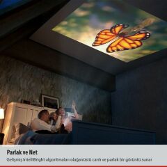Anker Nebula Capsule Android  TV Box  Akıllı Taşınabilir WiFi Kablosuz Pico Projeksiyon Cihazı ve Hoparlör