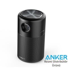 Anker Nebula Capsule Android  TV Box  Akıllı Taşınabilir WiFi Kablosuz Pico Projeksiyon Cihazı ve Hoparlör